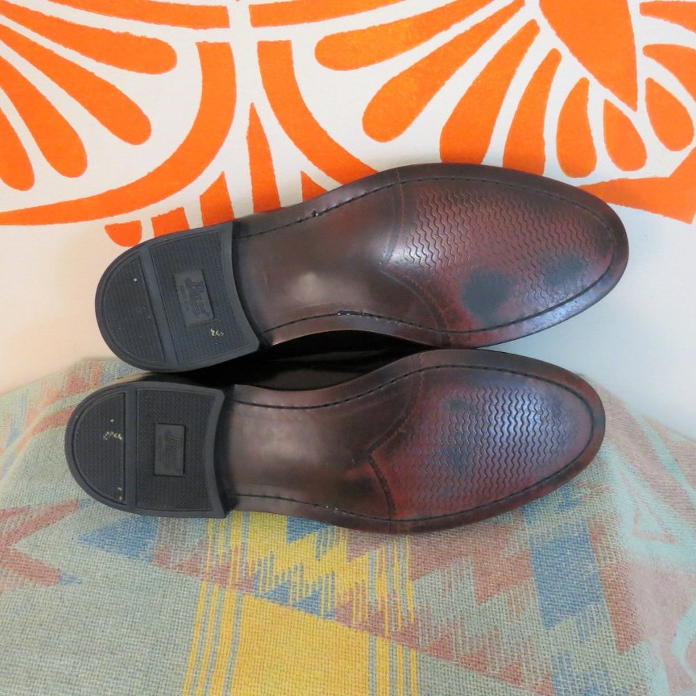 G.H. Bass Black Tassel Loafers 10.5D - Picture 4 of 4